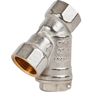 Фильтр косой Rommer для водопровода 1/2" с сеткой 500 мкм 89341965