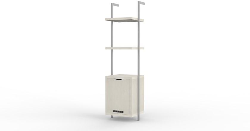 Mobilspazio Полка с креплением от пола к потолку для гостиниц Urban sun-id-1466484 - Вид №35