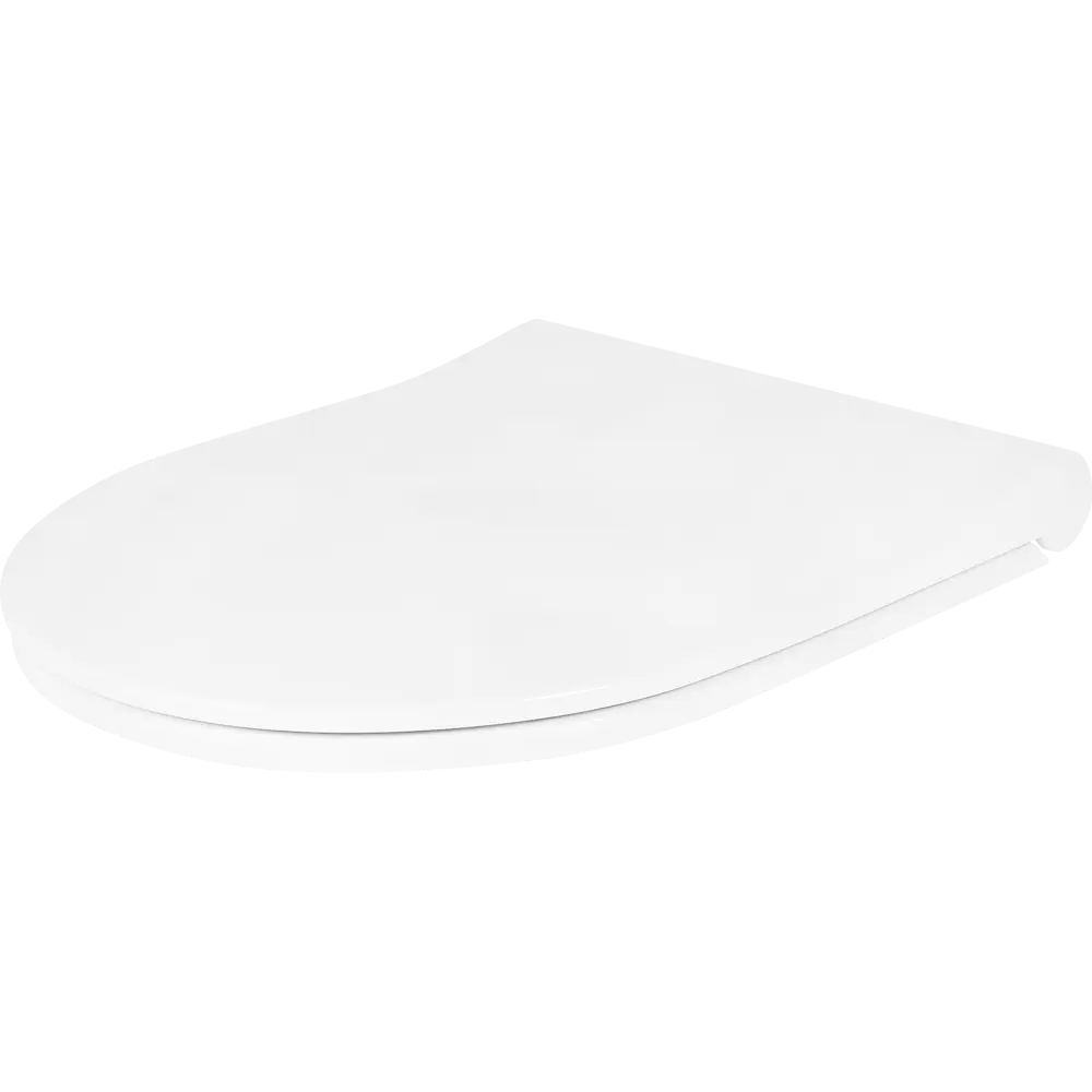 Сиденье для унитаза Uno Slim SO дюропласт, микролифт, цвет белый BERGES WASSERHAUS Без серии STLM-2193885 - Вид №1