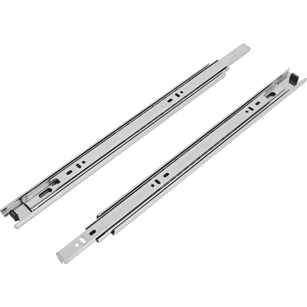Комплект шариковых направляющих полного выдвижения EDS Chrome EDS-35 35/400 мм сталь, цвет серебро Santreyd STLM-2046809