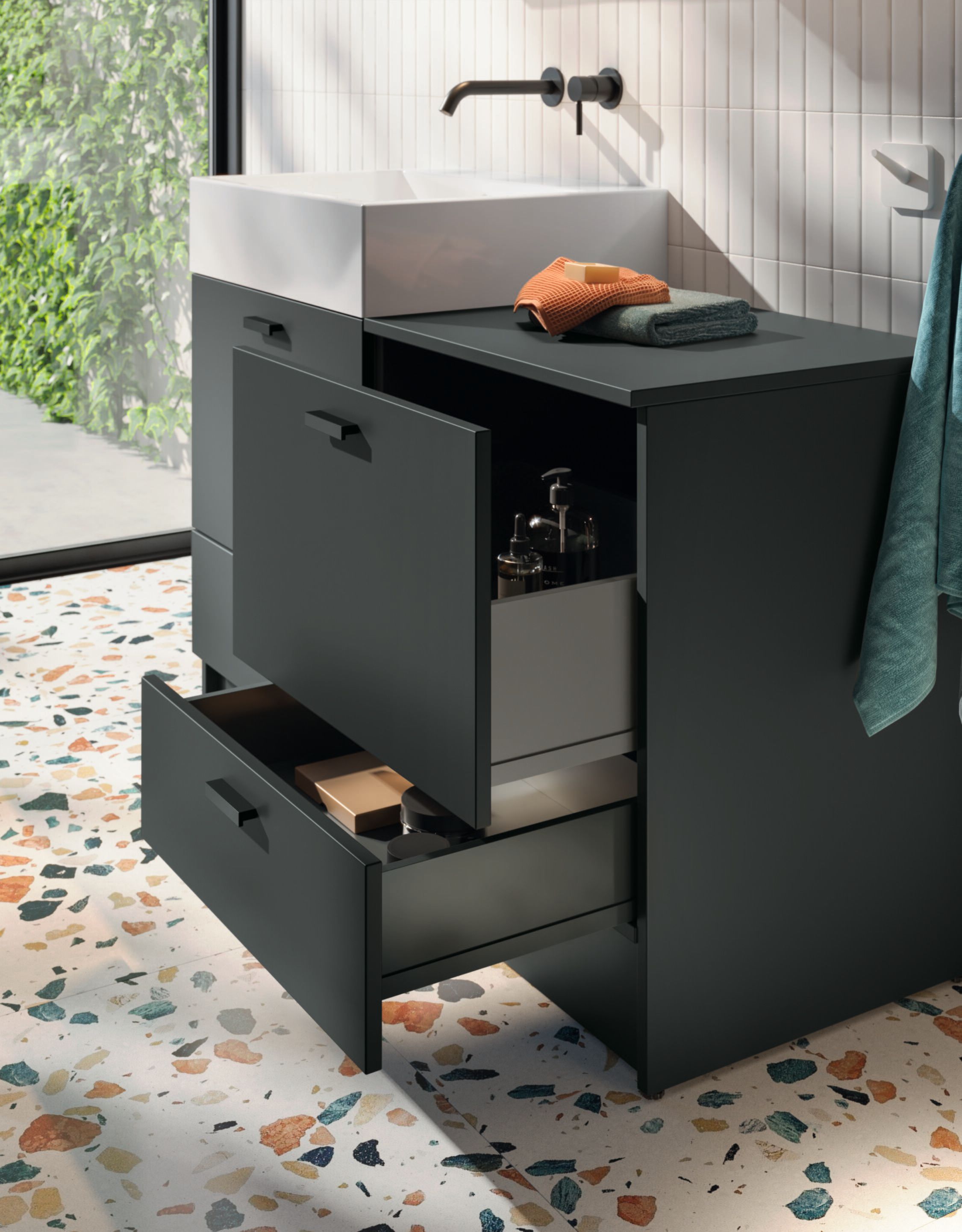 Напольный умывальник со встроенным умывальником COLAVENE Volant ARCH-00087619 - Вид №2