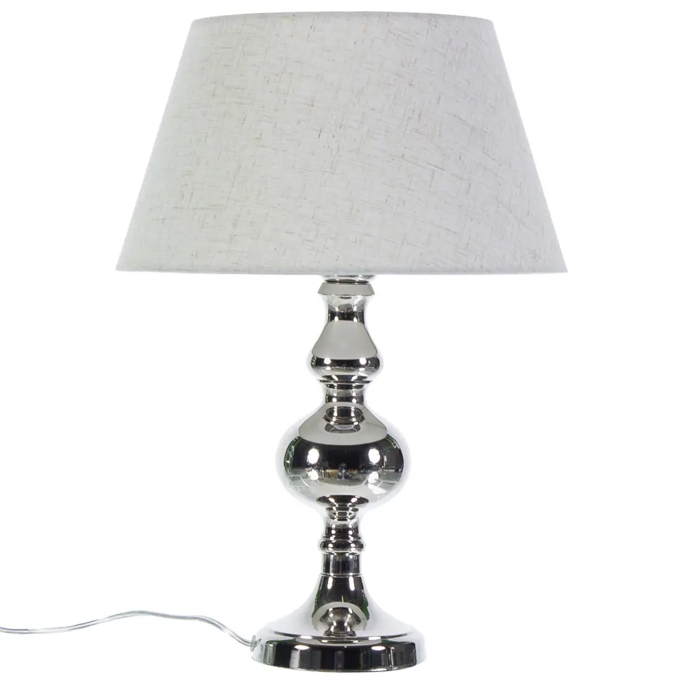 Настольная лампа Eglo «Bedworth» 1хE27x60 Вт, цвет хром STLM-2182140 - Вид №2