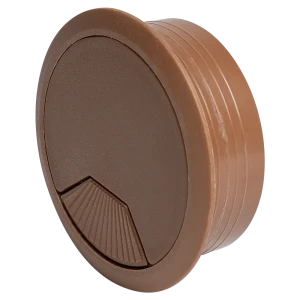 Заглушка для кабель-канала Jet 60 мм цвет коричневый
