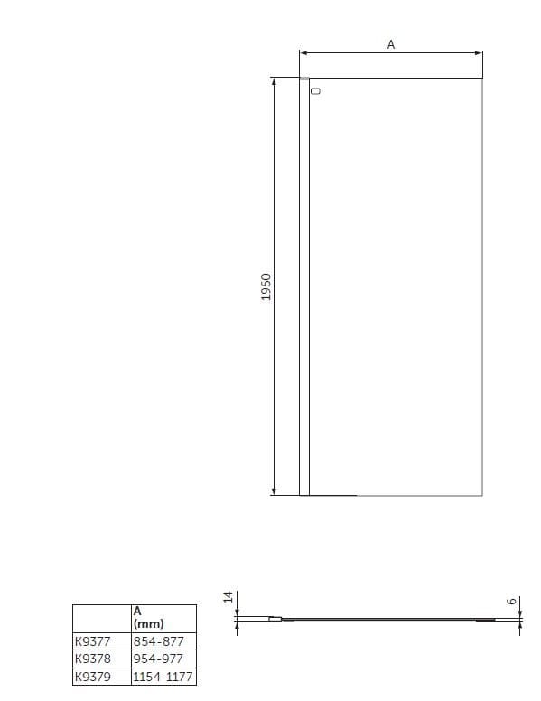 Душевая кабина Ideal Standard Connect 2 ARCH-00003736 - Вид №1