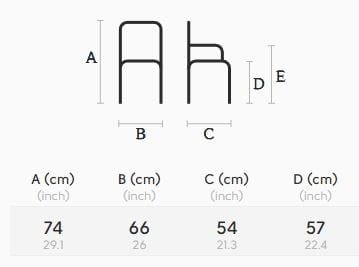 Окрашенный металлический стул с подлокотниками с мягким сиденьем Midj пузыри ARCH-00150460 - Вид №10