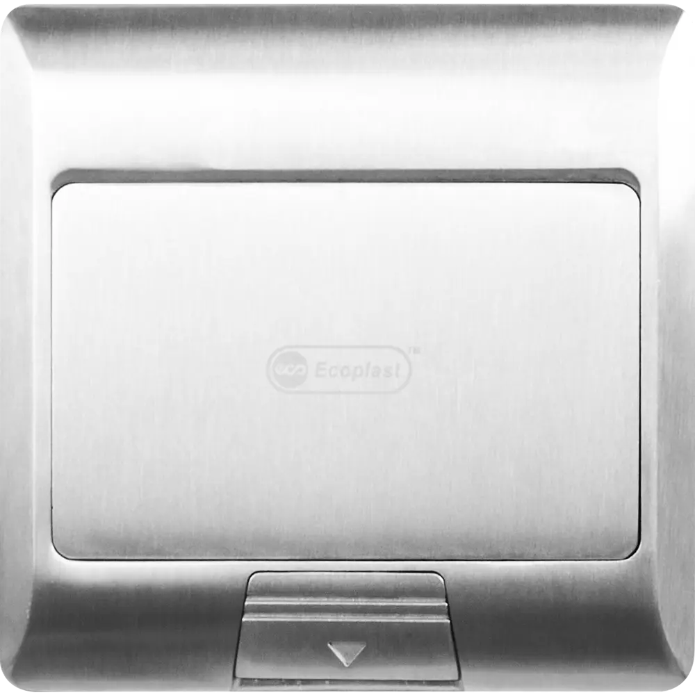 Люк в пол Экопласт 2 поста 45x45 мм под бетон IP40 сталь STLM-2041008 - Вид №3