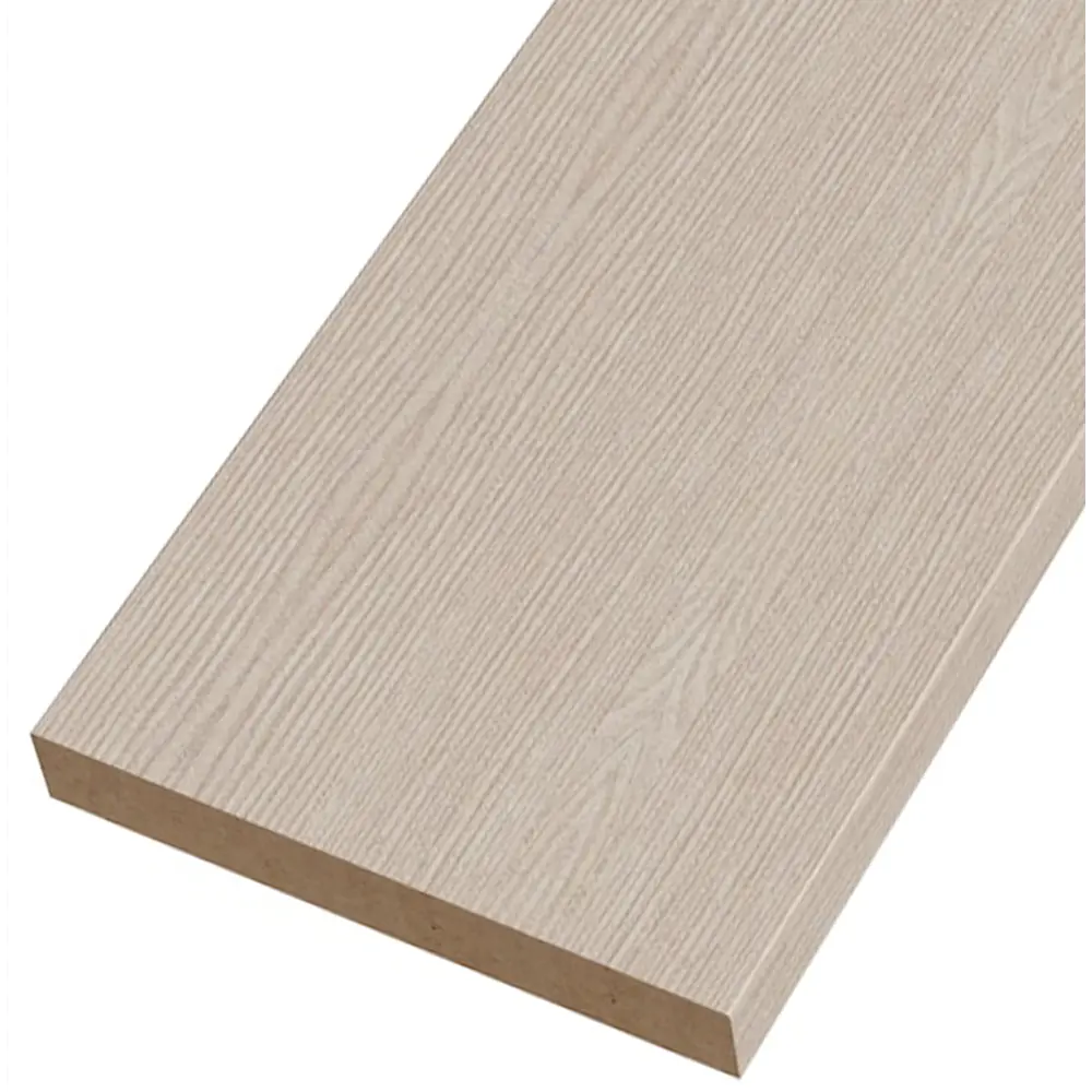 Добор 2050x200x8 мм финиш-бумага ламинация цвет капучино КРОНОПРОФИЛЬ STLM-2073575