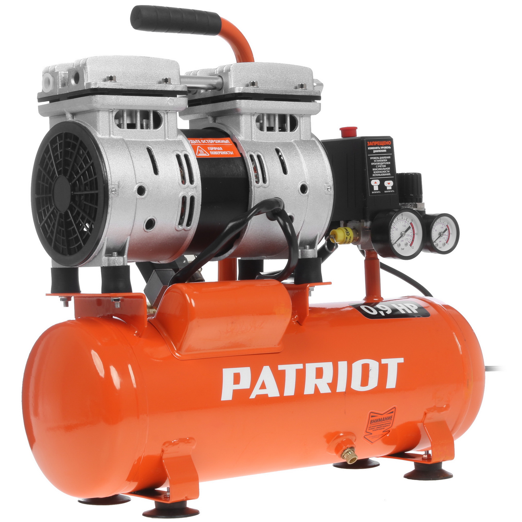 Компрессор поршневой безмасляный Patriot WO 10-120 1229105 STDN-0082492 - Вид №1