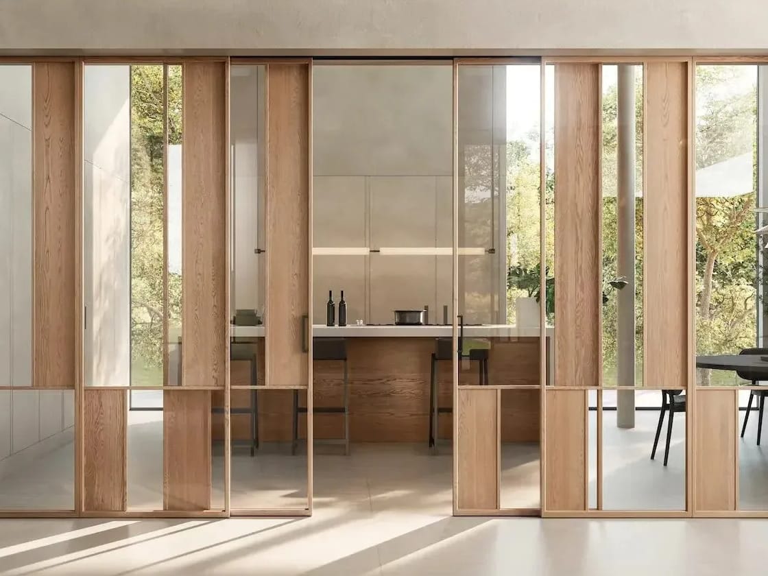 Деревянные и стеклянные двери GAROFOLI нас ARCH-00053601