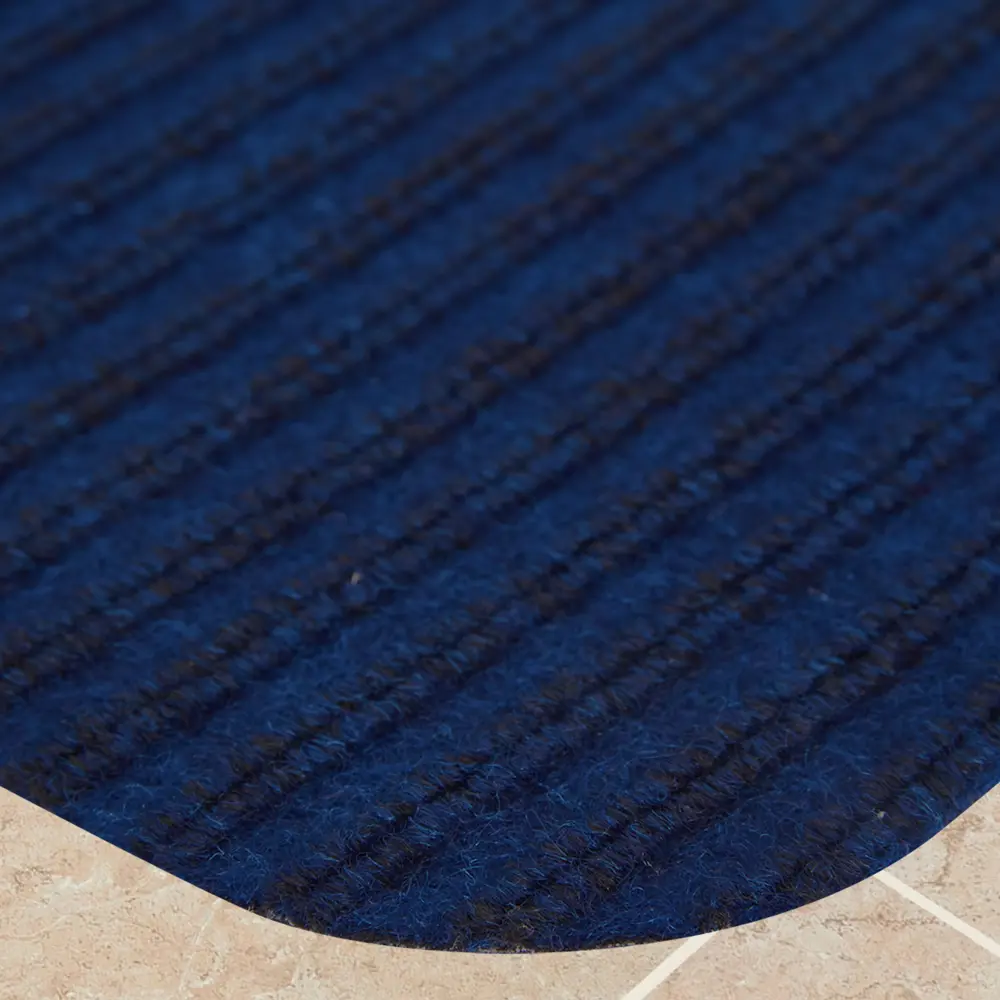 Коврик декоративный полипропилен Модерн Сфинкс 30x50 см цвет синий CTIM STLM-2179128 - Вид №1