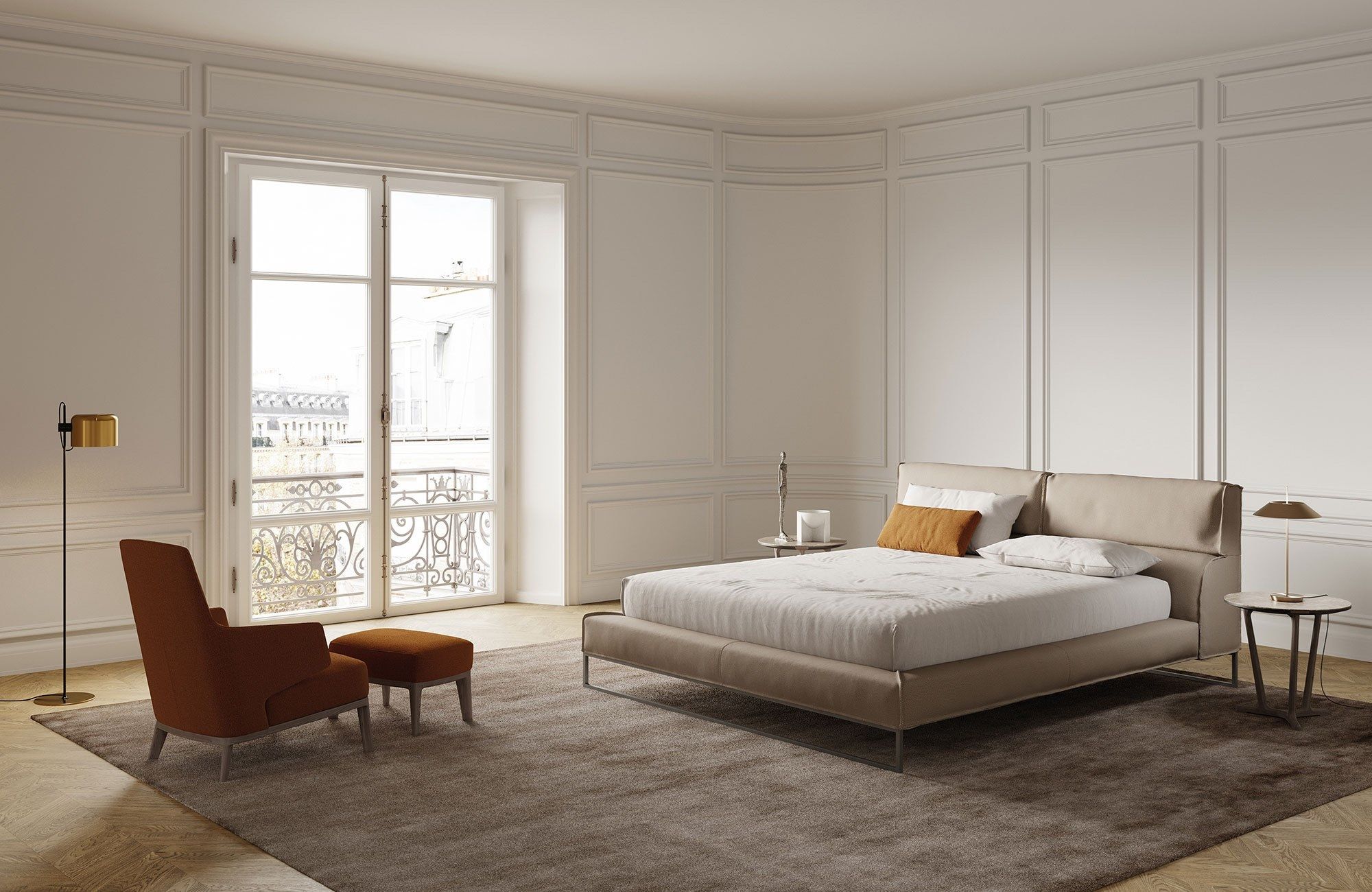 Кресло bergère с подлокотниками Frigerio Аманда ARCH-00055475 - Вид №3