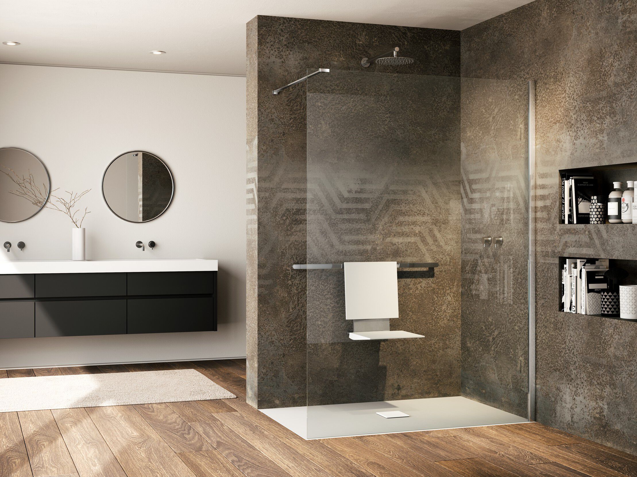 Стеклянная душевая кабина Provex Industrie Kombi ARCH-00021045