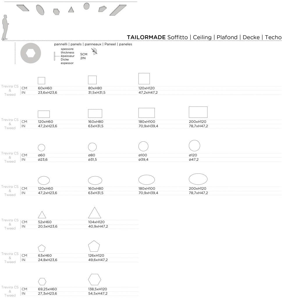 Акустическая панель из полиэфирного волокна Slalom TAILOR MADE ARCH-00101279 - Вид №6