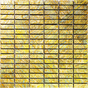 Декоративная мозаика FDC-7-9-300x300 30x30см мрамор цвет жёлтый / золотой SKALINI Fire Dance