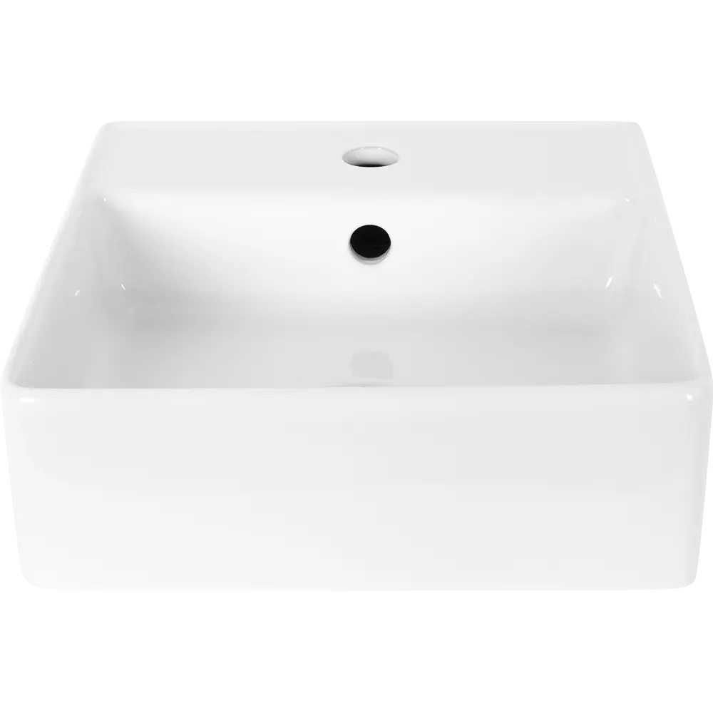 Раковина накладная квадратная Easy 37 см SENSEA STLM-2051053