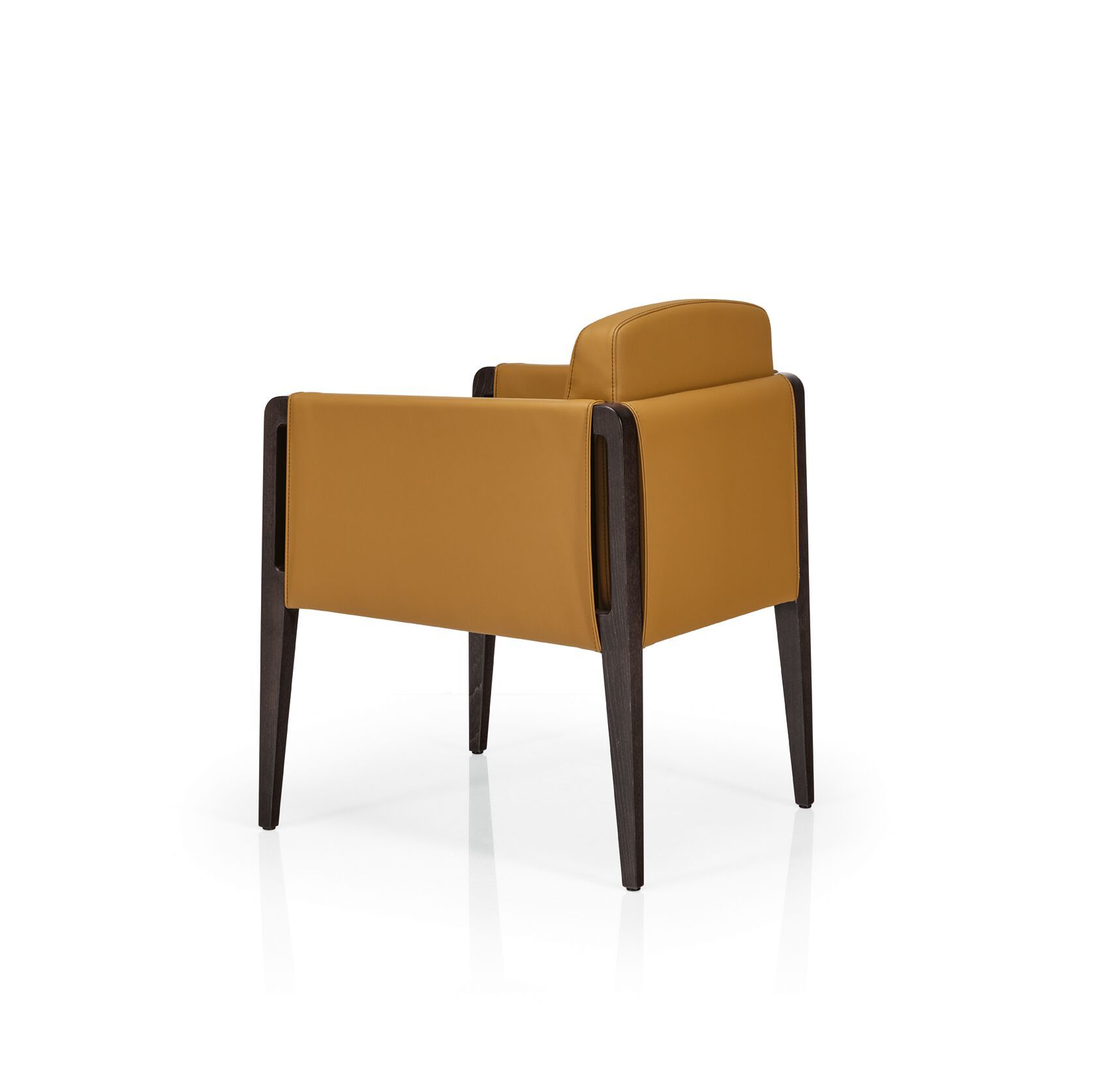 Кожаный стул с подлокотниками More Contract Sam ARCH-00066474 - Вид №1