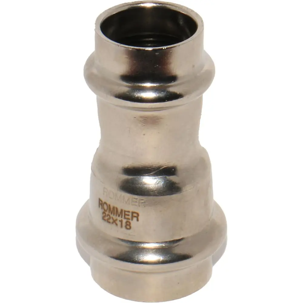 Муфта переходная Rommer 22x18 мм ВПр нержавеющая сталь STLM-2055712