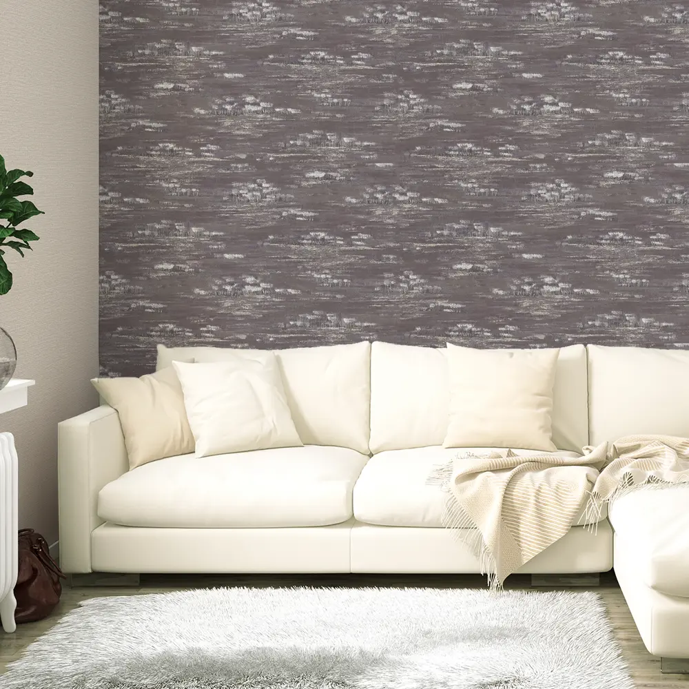 Обои флизелиновые Malex Desing «Пейзаж» графитовые 1.06 м 4108-9 МОСКОВСКАЯ ОБОЙНАЯ ФАБРИКА STLM-2133949 - Вид №3