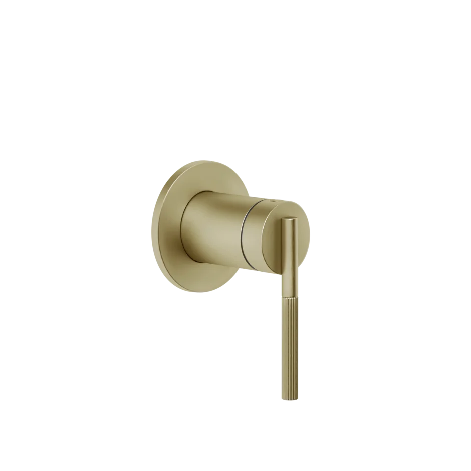 Отдельный контроль 63609 727 Gessi Ingranaggio ЛАТУНЬ МАТОВАЯ PVD 63609727