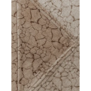 Плед Земля 150x200 см фланель цвет бежевый