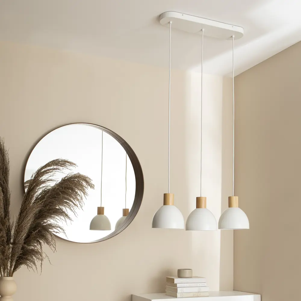 Подвесной светильник INSPIRE Venosa с деревянными акцентами 82908105 STLM-0037796 - Вид №4