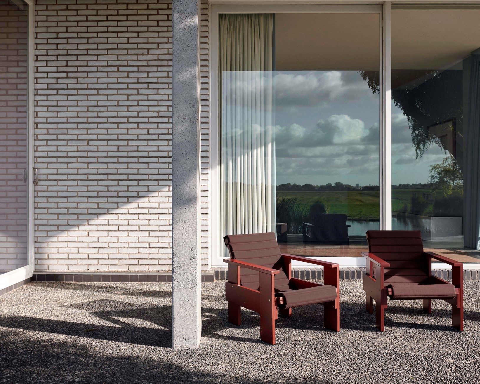 Открытый сплошной цвет подушки для стульев Hay ящик ARCH-00100602 - Вид №9