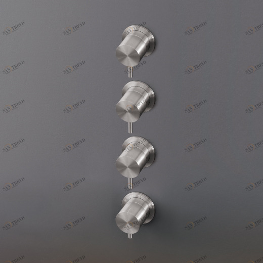 Термостатический смеситель для душа набора с 3 запорными клапанами  MIL63 CEADESIGN 