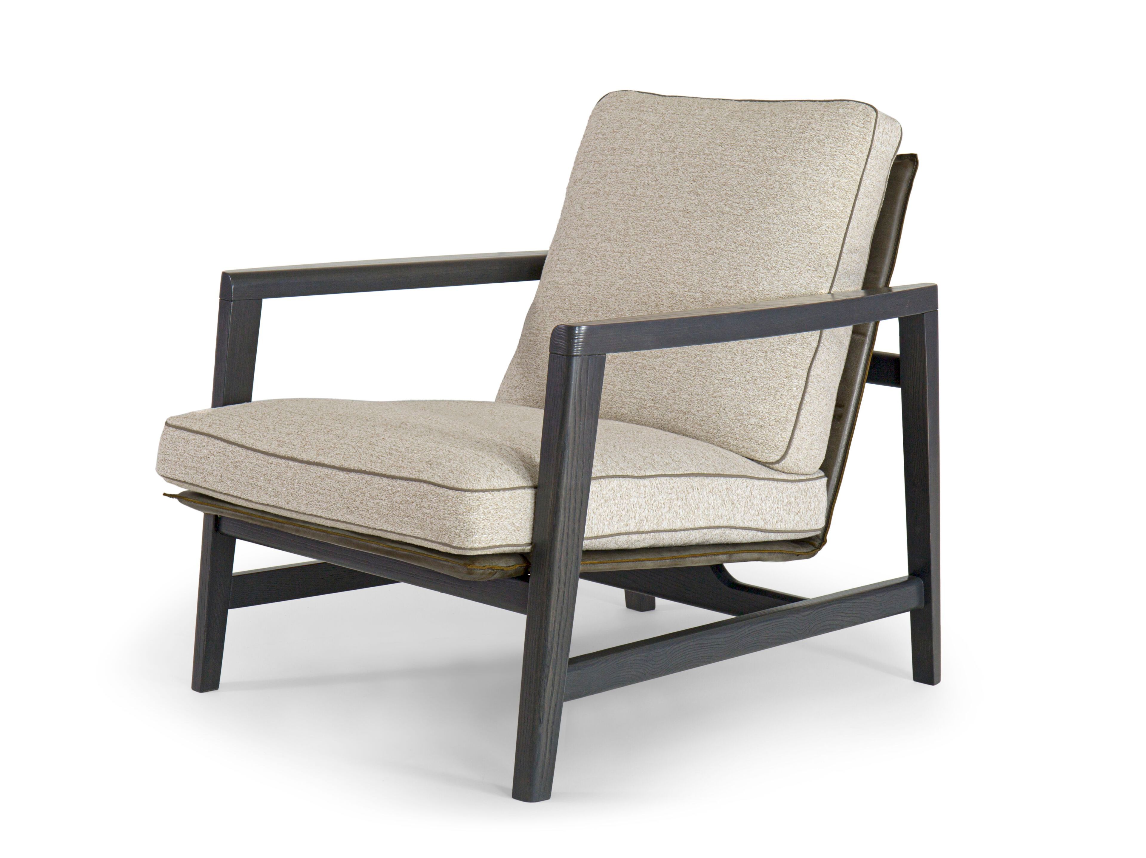 Тканевое кресло с подлокотниками Borzalino SEAN ARCH-00076974