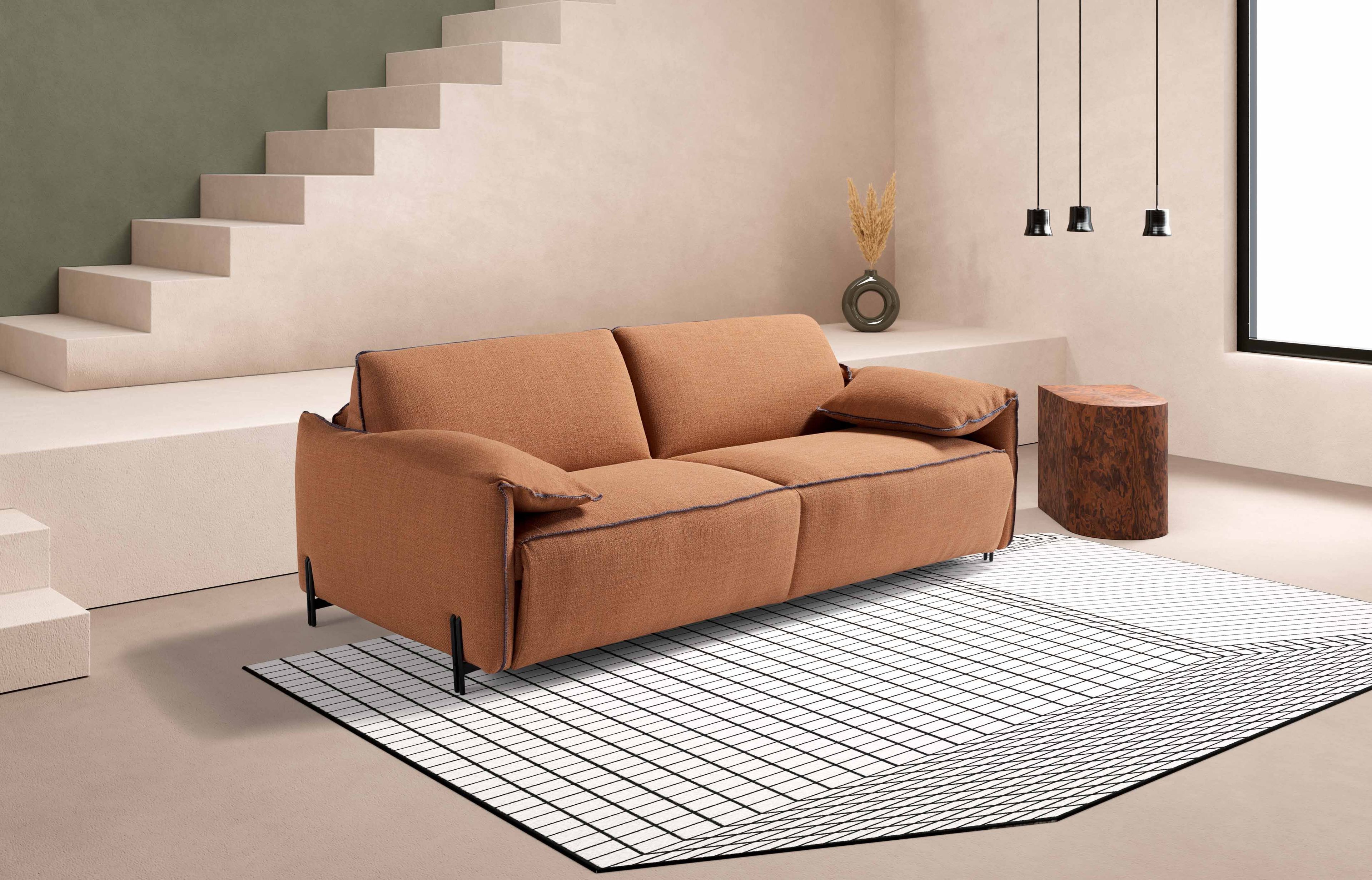 Двуспальный диван-кровать из ткани Dienne Salotti Views II ARCH-00133098 - Вид №4