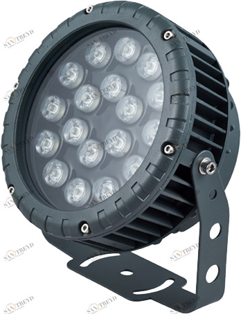 Уличный светильник светодиодный ландшафтный 23 см RGB Feron 32148 FERON  00-3956056 Серебро;серый 