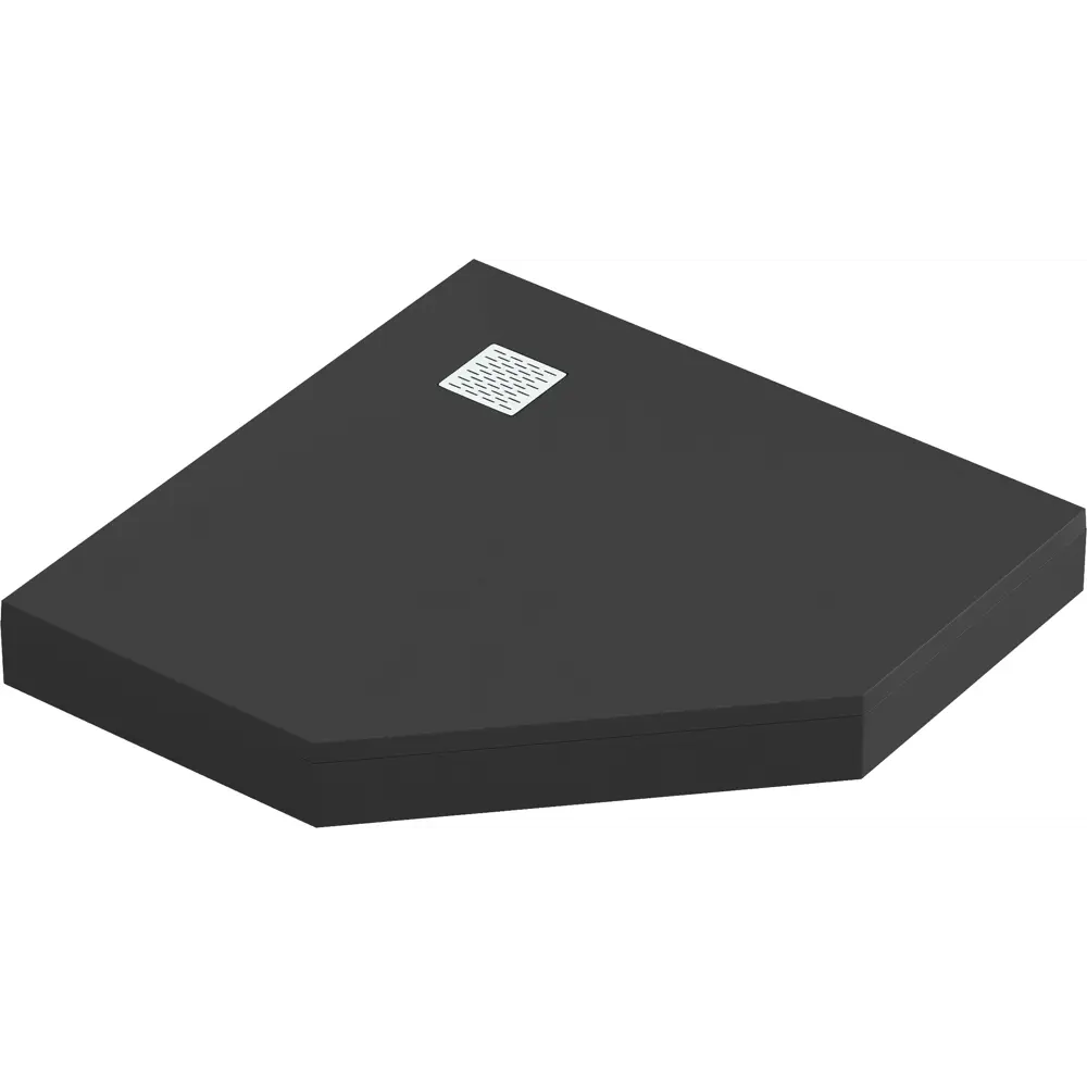 Santreyd Marble: душевой поддон из искусственного камня пятиугольной формы 100×100 см 89391650 STLM-1528955