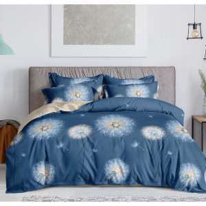 Комплект постельного белья Воздушные одуванчики 21623, полутораспальный, поплин цвет разноцветный MERCURY HOME