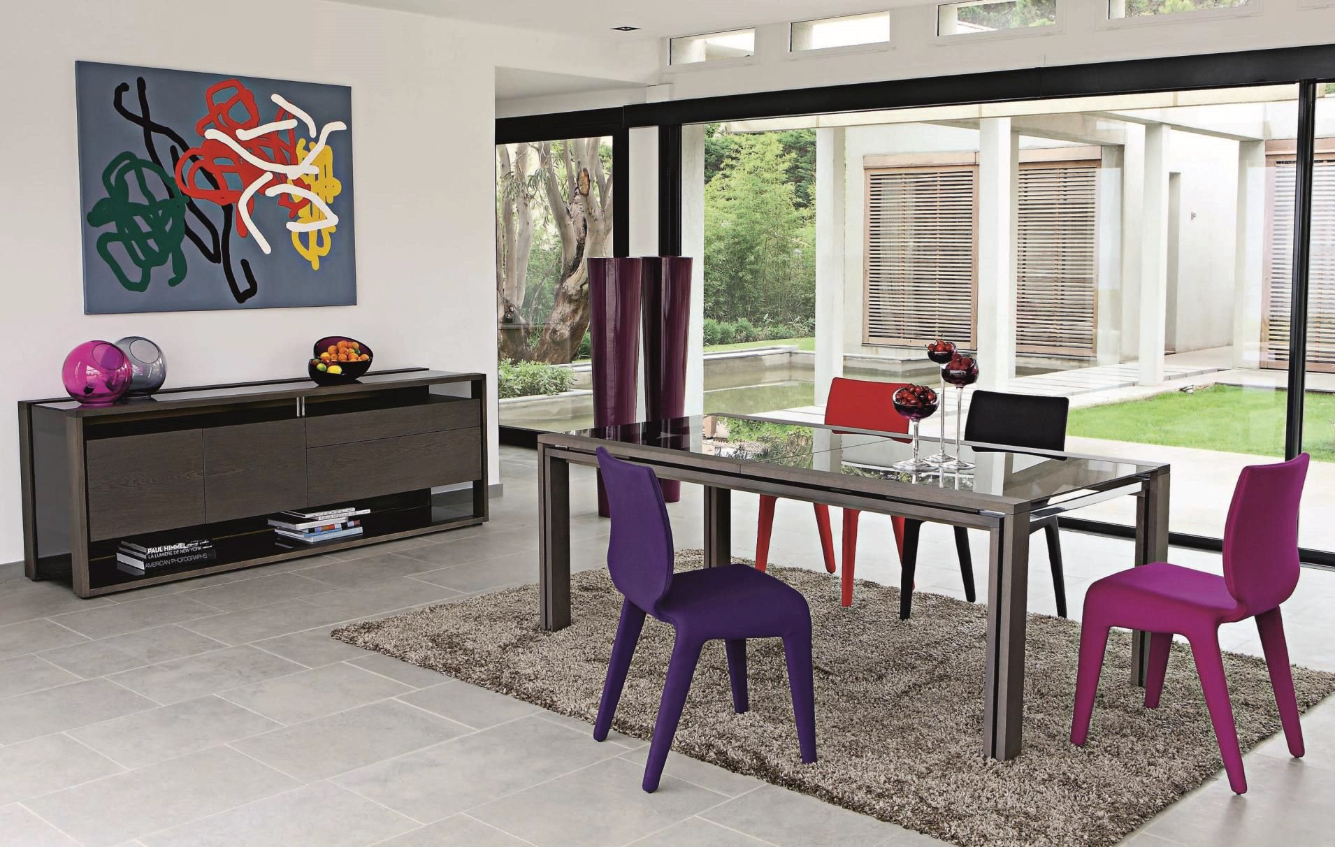 Мягкий стул из ткани ROCHE BOBOIS Chabada ARCH-00067900 - Вид №1