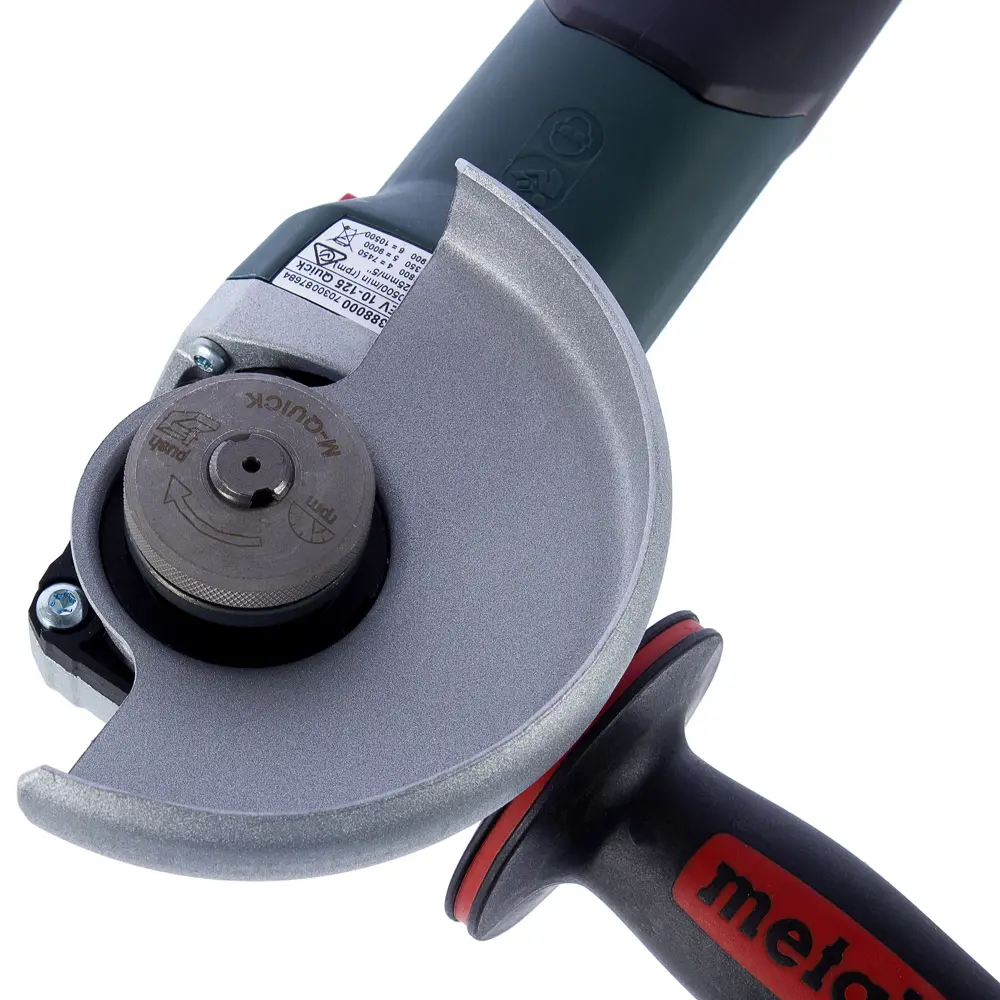 УШМ (болгарка) Metabo WEV 10-125 Quick, 600388950, 1000 Вт, 125 мм STLM-2202405 - Вид №3
