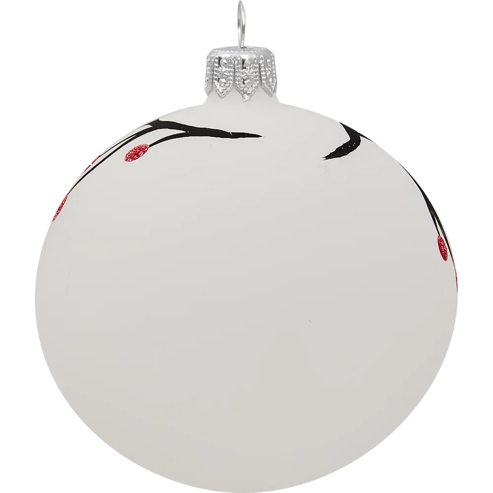 82856256 Шар ёлочный «Снегирь в рябине» 85 мм STLM-1517411 Santreyd  - Вид №3