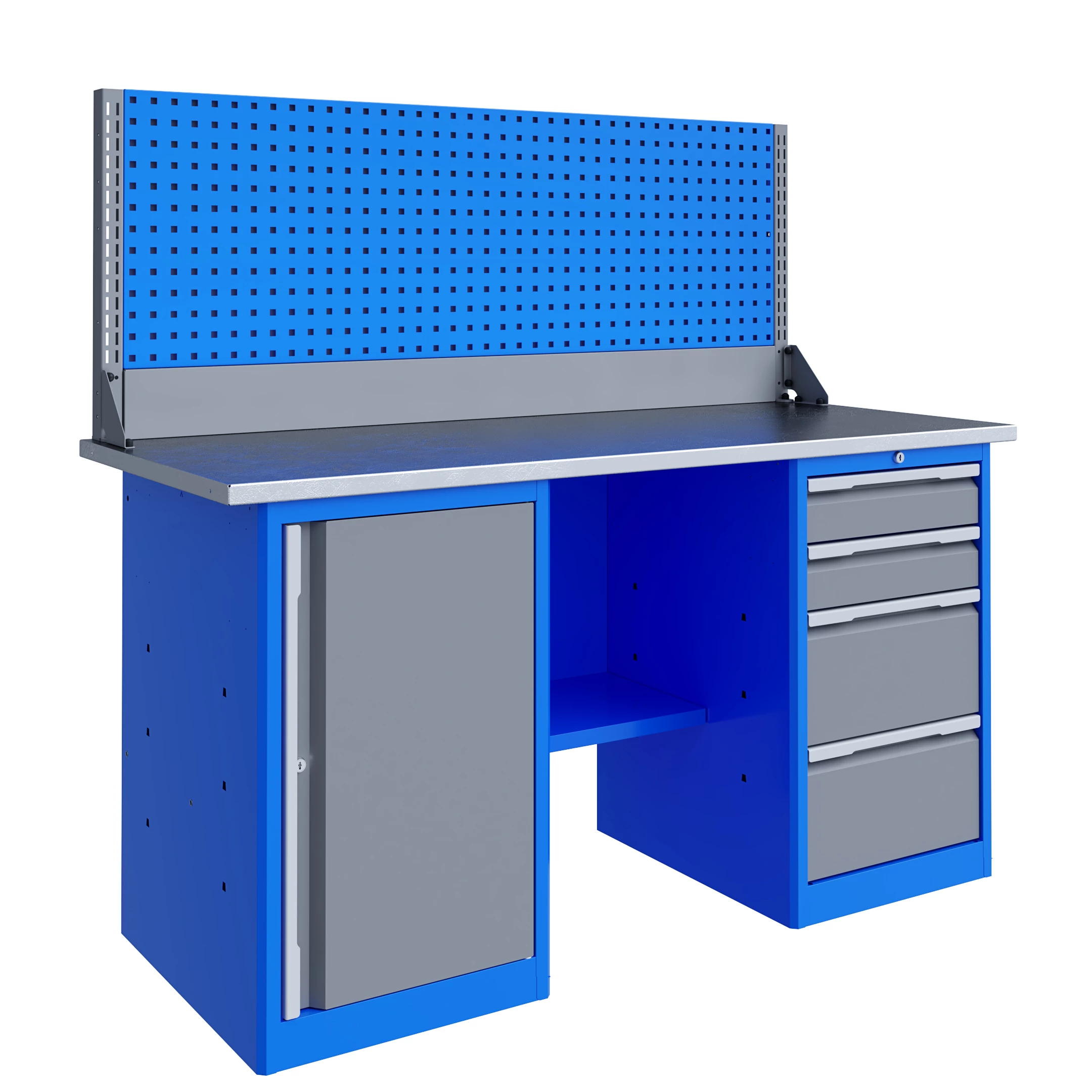 Верстак слесарный TNC 161.47.1-1 Верстакофф 125186