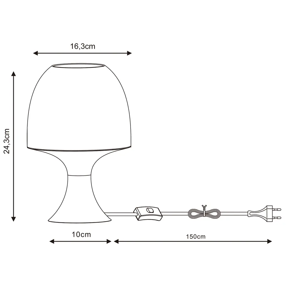 INSPIRE Guacamole — современная светодиодная настольная лампа с дневным светом 86493691 STLM-0905442 - Вид №9