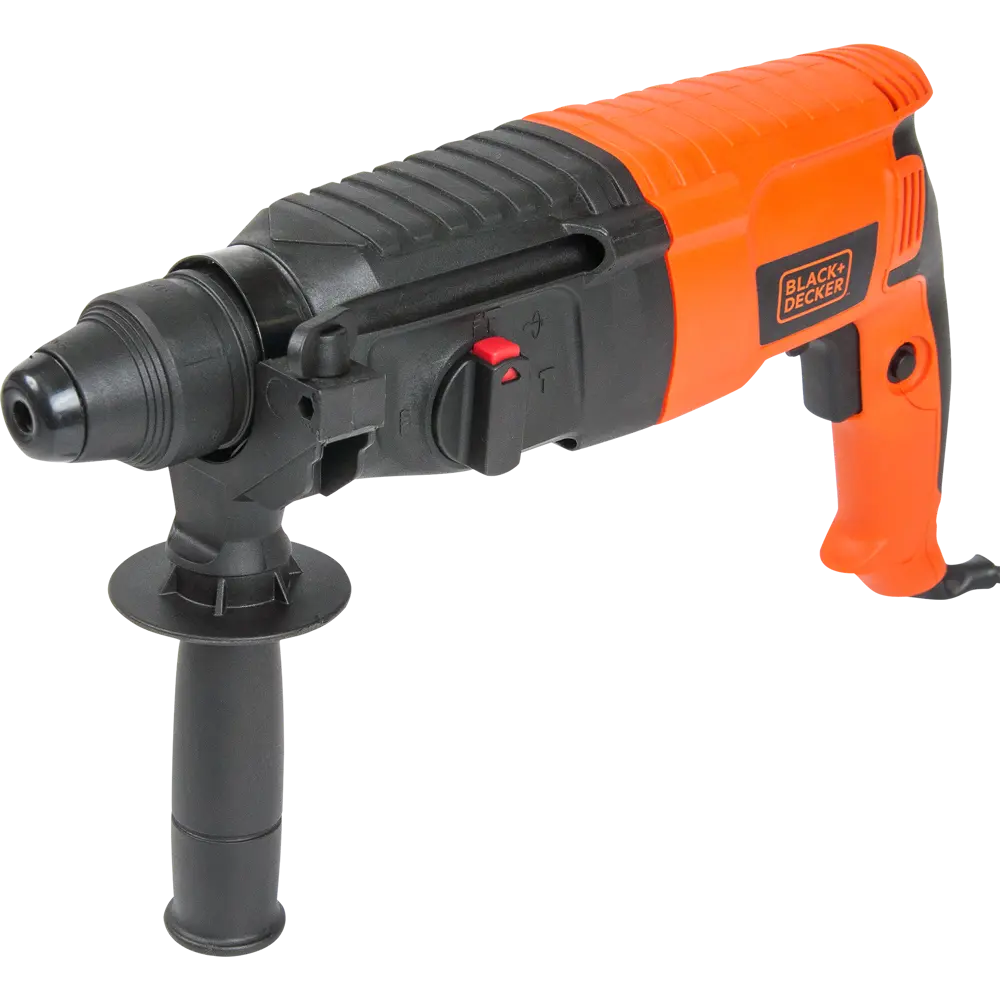 Перфоратор SDS-plus Black&Decker BDHR26KR-RU, 800 Вт, 3 Дж BLACK + DECKER STLM-2039975