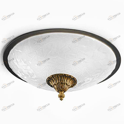 Потолочный светильник 7092/P4 V2733 от MM Lampadari MM LAMPADARI ДИЗАЙНЕРСКИЕ 244115 Белый;бронза 