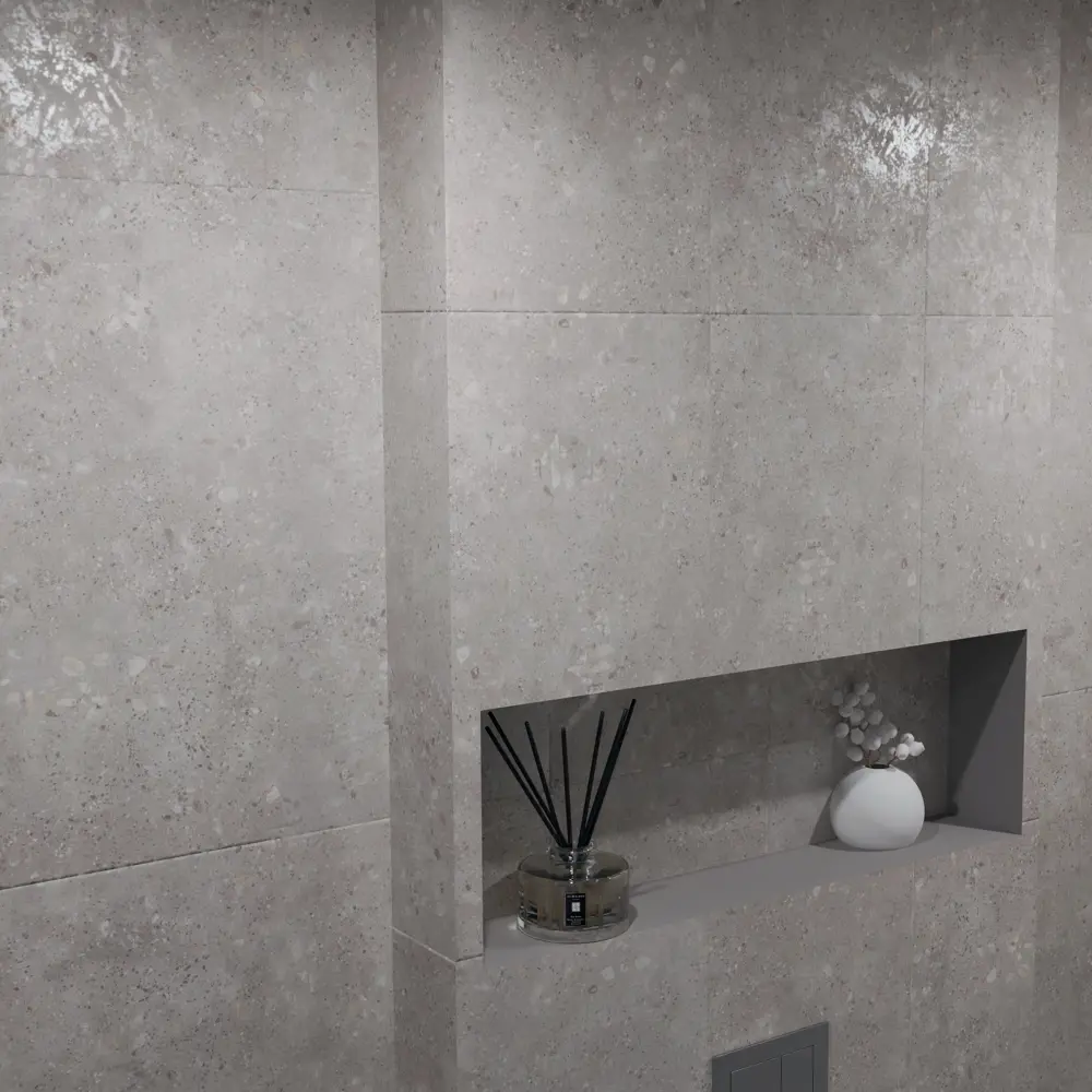 Настенная плитка Axima Дигория 30x60 см 1.62 м² матовая цвет светло-серый STLM-2090658