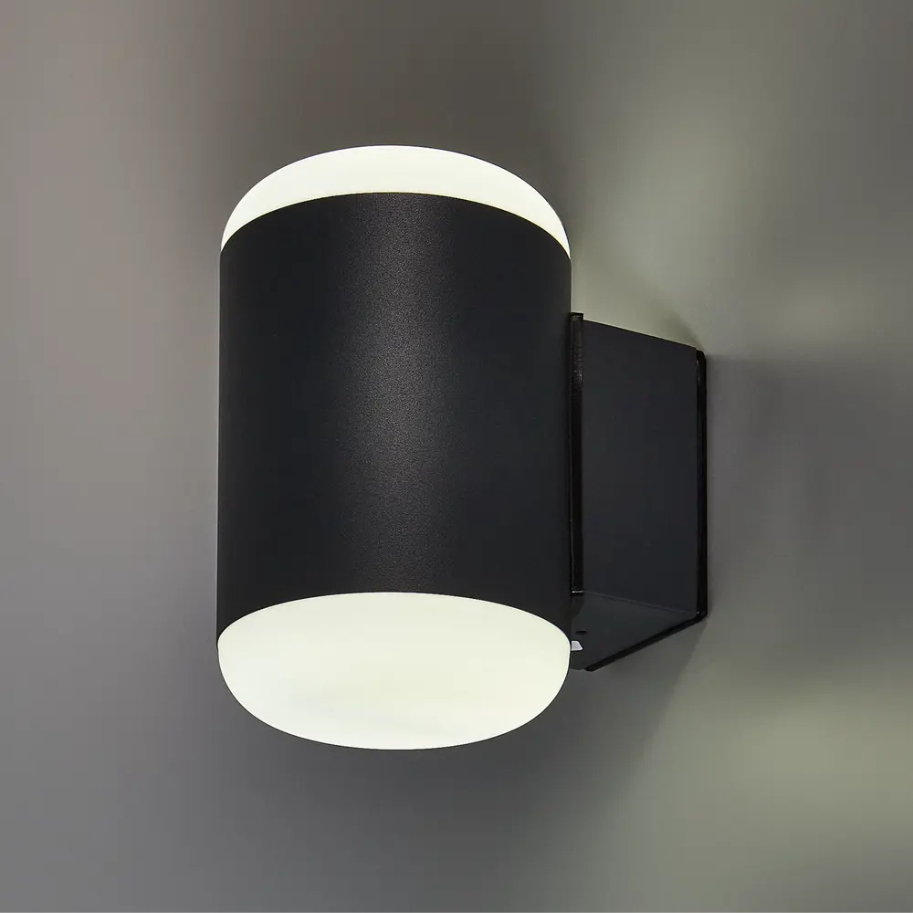 Светильник уличный Eglo «Merlito» 10 Вт IP44 цилиндр цвет черный, накладной 82202458 STLM-2152804 