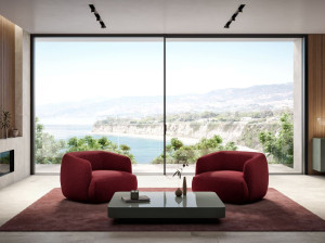 Алюминиевое раздвижное окно с тройным остеклением