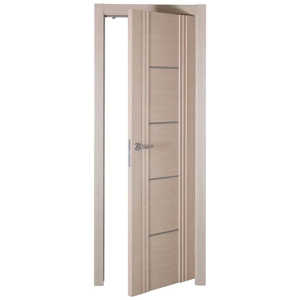 Дверь межкомнатная Селект глухая ПВХ цвет эшвуд 80x200 см (с замком) BELWOODDOORS STLM-2093557 - Вид №4