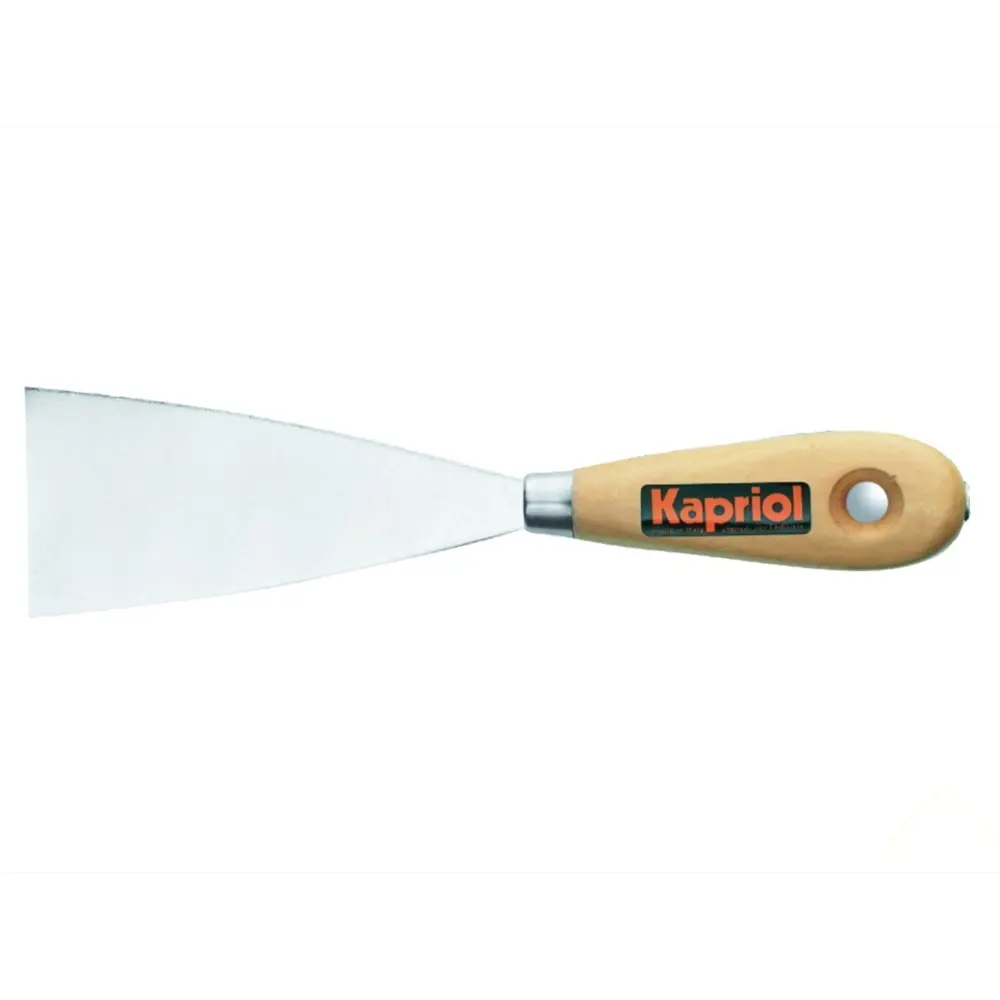 Шпатель малярный 8 см с деревянной ручкой KAPRIOL STLM-2137999