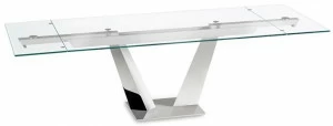 NAOS Раздвижной стеклянный стол