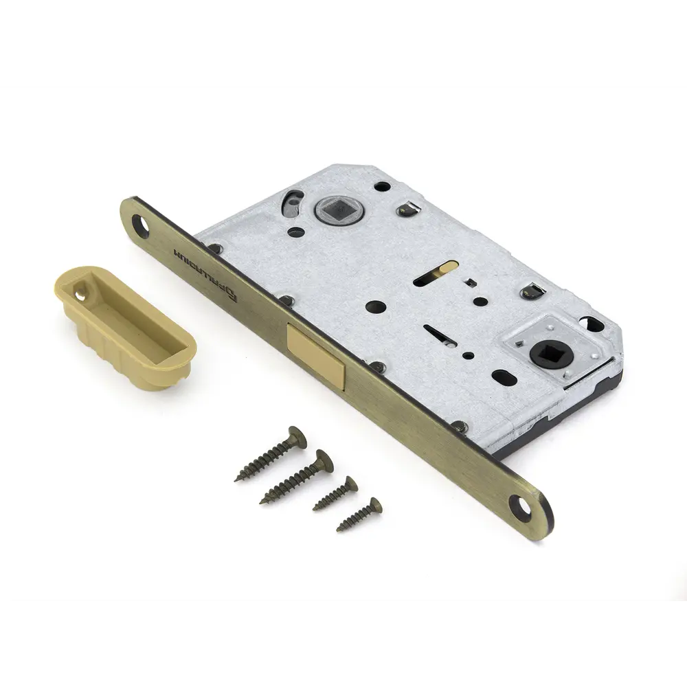 Защелка под фиксатор магнитная 600-M AB, 96 мм, сталь, цвет бронза PALLADIUM STLM-2037224 - Вид №1