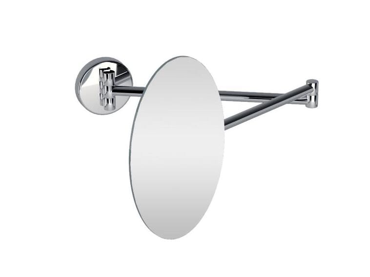 Настенное латунное круглое увеличительное зеркало Gaia Mobili Complements ARCH-00145342