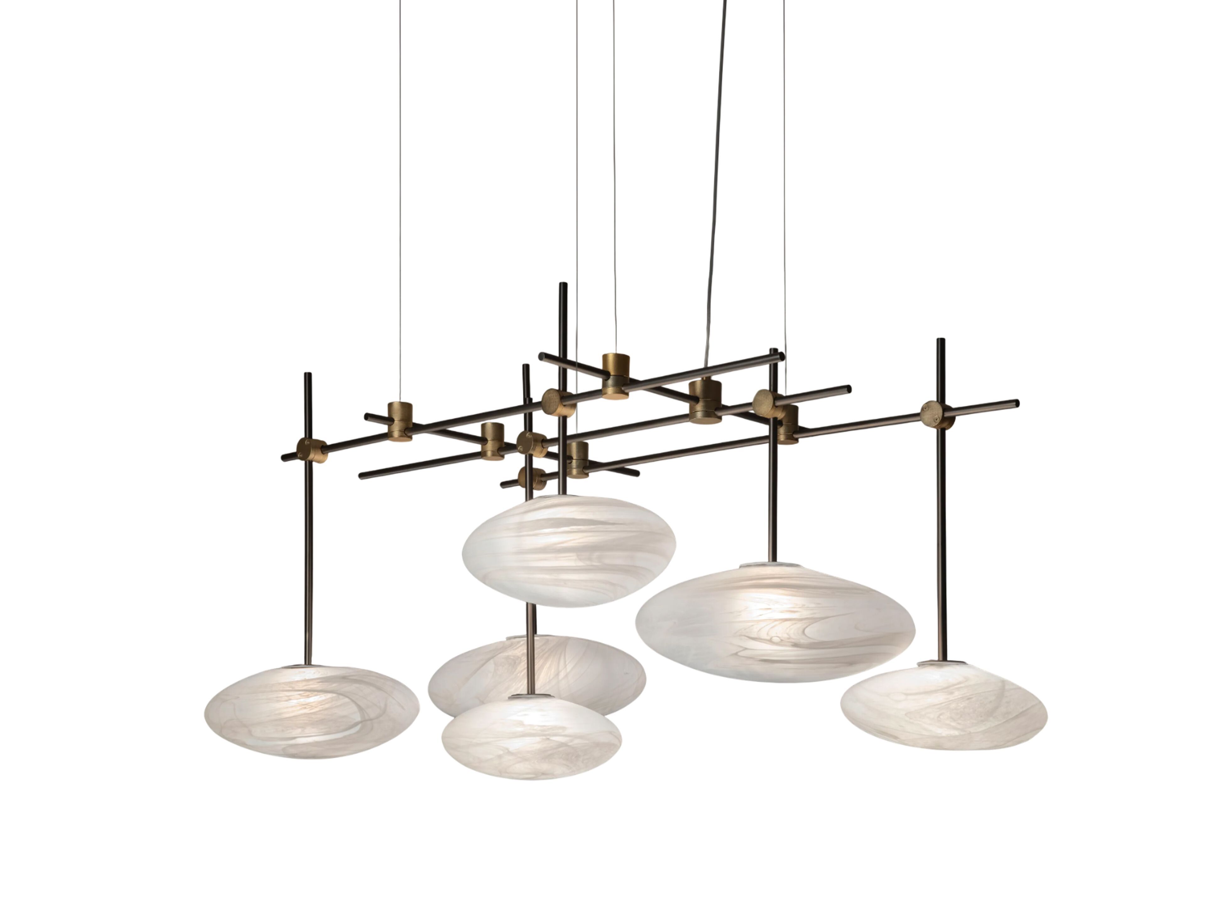 Люстра из стали и стекла Patrizia Volpato облака ARCH-00125922 - Вид №10