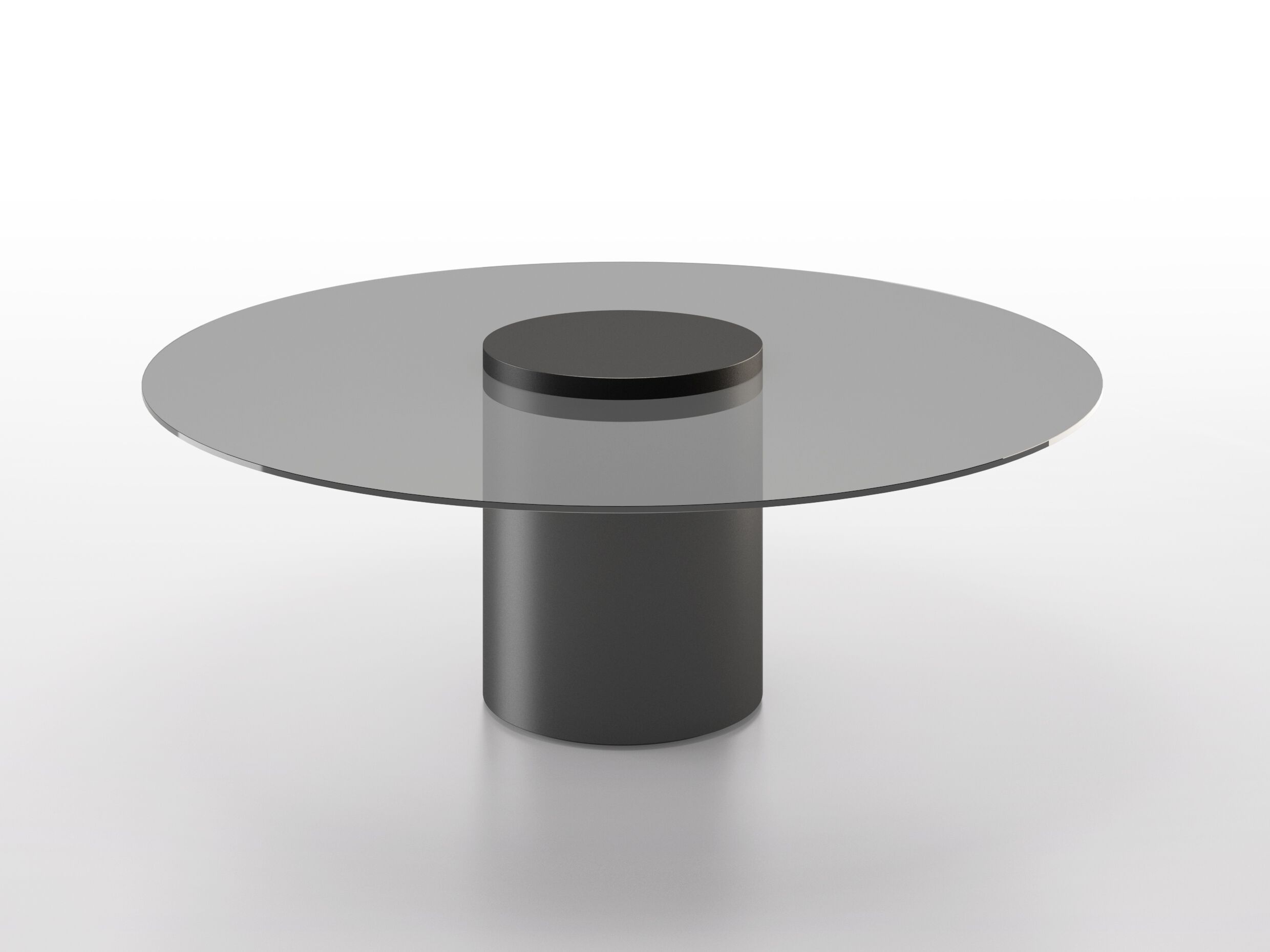 Круглый Хрустальный журнальный столик BBB LEONARDO ARCH-00031170 - Вид №3