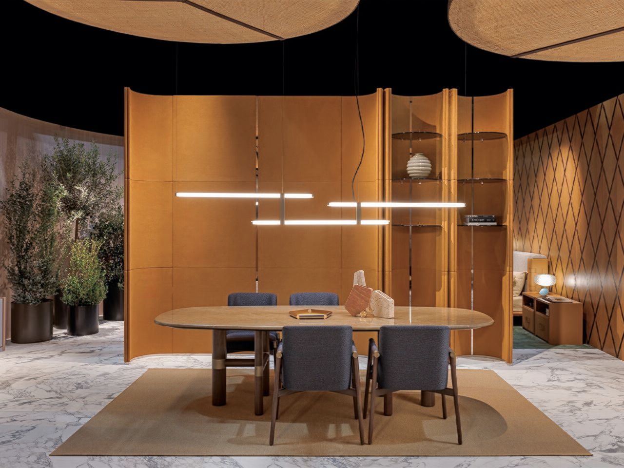 Прямоугольный стол из грецкого ореха Turri ателье ARCH-00109707 - Вид №2